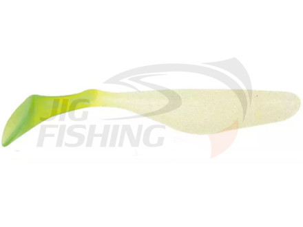 Мягкие приманки Bass Assassin Sea Shad 5&quot; #Glow Chartreuse Tail