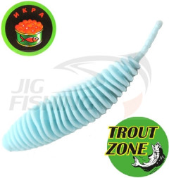 Мягкие приманки Trout Zone Plamp 2.5&quot; Blue Glow Egg