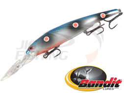 Воблер Bandit Walleye Deep 120F #2A42 Blueback Org Dots