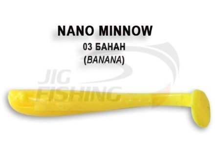 Мягкие приманки Crazy Fish Nano Minnow 1.6&quot; 03 Banan
