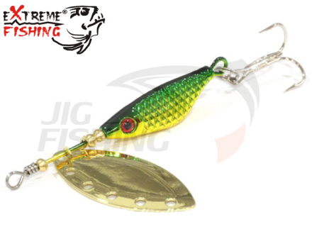 Блесна вертушка Extreme Fishing Absolute Obsession #0 3gr #10 G/Green/G