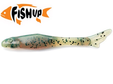 Мягкие приманки FishUp Tiny 1.5&quot; #017 Motor Oil Pepper