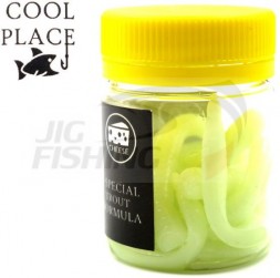 Мягкие приманки Cool Place червь Flat Worm 3.2&quot; #Glow