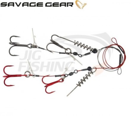Оснастка Savage Gear Corkscrew Release Rig #M 400mm 22kg