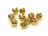 Вольфрамовые головки граненые с вырезом Trout Gold 3.5mm 0.3gr (5шт/уп)