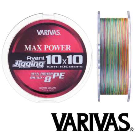 Шнур Varivas Avani Jigging 10x10 Max Power 200m #1.2 0.185mm 11kg