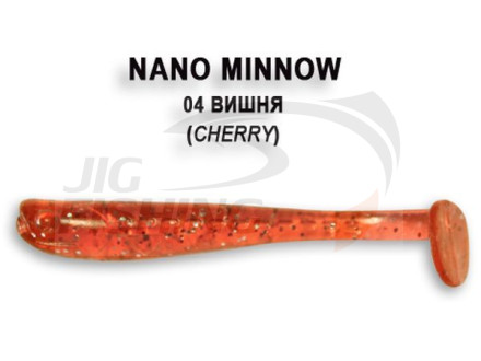 Мягкие приманки Crazy Fish Nano Minnow 1.6&quot;  04 Cherry