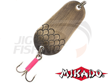 Колеблющаяся блесна Mikado Trython 4 #Stored Brass