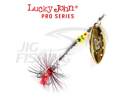 Вращающаяся блесна Lucky John Trian Blade Long 9 #004