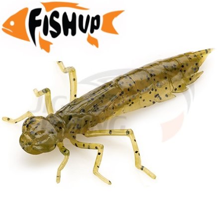 Мягкие приманки FishUp Dragonfly 0.75&quot; #074 Green Pumpkin Seed