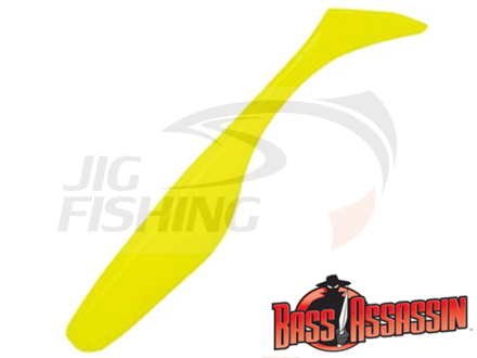 Мягкие приманки Bass Assassin Sea Shad 4&quot; #118 Limetreuse