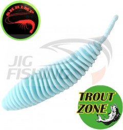 Мягкие приманки Trout Zone Plamp 2.5&quot; Blue Glow Shrimp