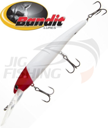 Воблер Bandit Walleye Deep 120F #2D81 Red Head