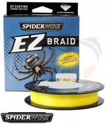 Шнур плетеный Spiderwire EZ Braid 100m Yellow 0.35mm 23.1kg