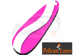 Колеблющаяся блесна Pelican Lures Jigging Spoon 7gr #129 Curve Pink White
