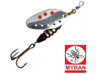 Вращающаяся блесна Myran Toni-Z 12gr #Silver
