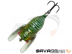 Жук Savage Gear 3D Cicada 3.3cm 3.5gr #Green