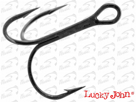 Тройные крючки Lucky John LJH236  #6 (8 шт в уп)