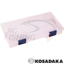 Коробка рыболовная Kosadaka TB-S08-CL 22x11x2.5cm