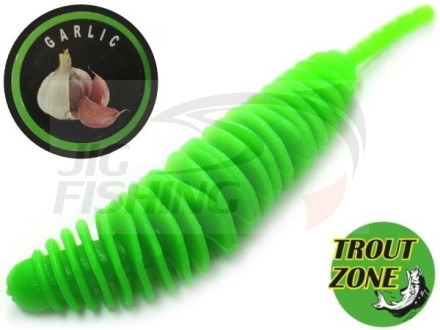 Мягкие приманки Trout Zone Plamp 2.5&quot; Green Garlik