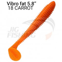 Мягкие приманки Crazy Fish Vibro Fat 5.8&quot; 18 Carrot