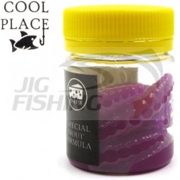 Мягкие приманки Cool Place личинка Maggot 1.6&quot; #Violet