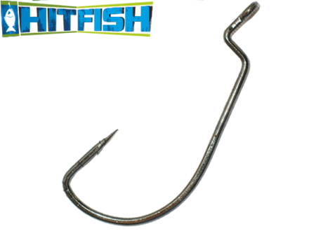 Крючки офсетные HitFish Monster Offset Hook #6/0