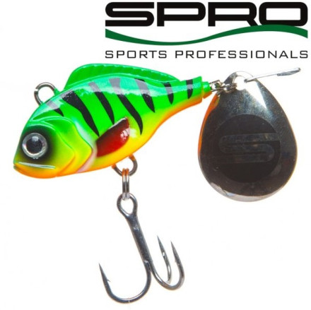 Тейлспиннер Spro ASP Jigging Spinner UV 18gr #Firetiger