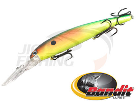 Воблер Bandit Walleye Deep 120F #2D99 Parrot