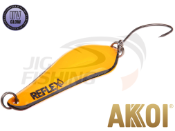 Блесна колеблющаяся Akkoi Reflex Crystal 40mm 3.6gr #R17