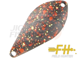 Колеблющаяся блесна Field Hunter Gold Rush 2gr #26 Black Pellet / Black