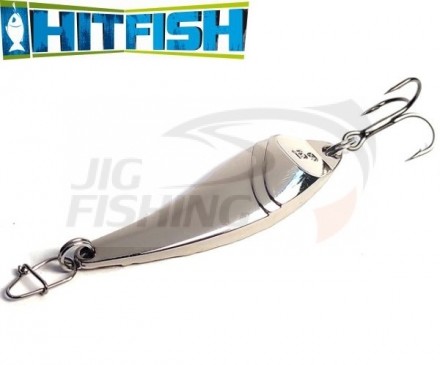 Зимняя блесна HitFish Fanatic 5gr Silver