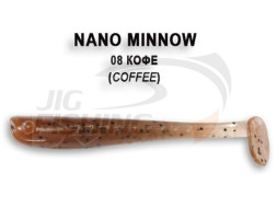 Мягкие приманки Crazy Fish Nano Minnow 1.6&quot;   08 Coffee