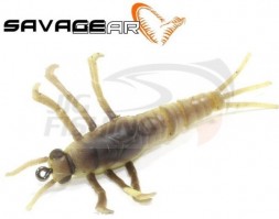 Мягкие приманки Savage Gear 3D TPE Mayfly Nymph 50 Yellow Belly