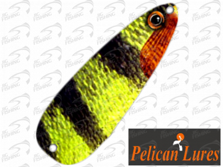 Колеблющаяся блесна Pelican Lures Jigging Spoon 4.7gr #1 Perch