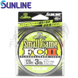 Флюорокарбон Sunline SWS Small Game FC II 120m #0.5 0.117mm 1kg