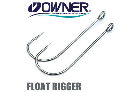 Крючки Одинарные Owner Float Rigger (MH-12) #12 100шт/уп