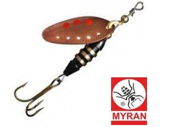 Вращающаяся блесна Myran Toni-Z 12gr #Koppar