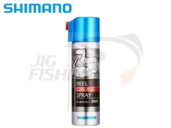 Густая смазка для катушек Shimano Reel Grease Spray 60ml купить в