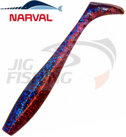 Мягкие приманки Narval Choppy Tail 14cm #024 Plum Blood