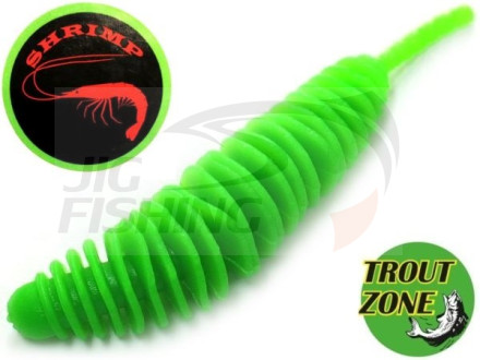 Мягкие приманки Trout Zone Plamp 2.2&quot; Green Shrimp