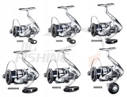 Катушка Shimano 19 Stradic FL 1000S