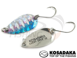 Колеблющаяся блесна Kosadaka Trout Police Lucky Drop 23mm 2gr #201