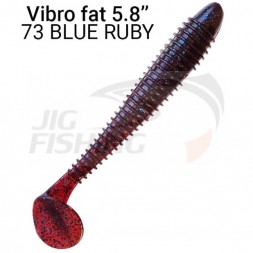 Мягкие приманки Crazy Fish Vibro Fat 5.8&quot; 73 Blue Ruby
