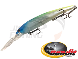 Воблер Bandit Walleye Deep 120F #2A41 Blue Clown