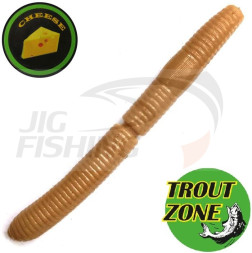 Мягкие приманки Trout Zone Wake Worm Fat Floating 2.6&quot; #Pellets