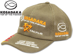 Бейсболка сетчатая Kosadaka Smart Tackle оливковый