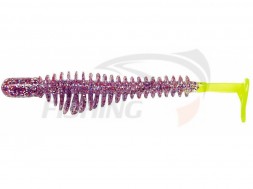 Мягкие приманки B Fish &amp; Tackle Pulse-R Paddle Tail 2.45&quot; #141  PurpleCracker/Chart Tail
