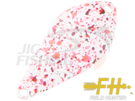 Колеблющаяся блесна Field Hunter Gold Rush 2gr #27 White Pellet / White