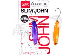 Колеблющаяся блесна Lucky John Slim John 2.5gr #031